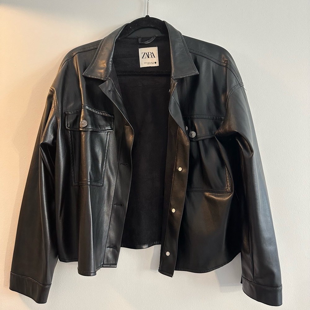 Light Weight Leather Jacket - image 1